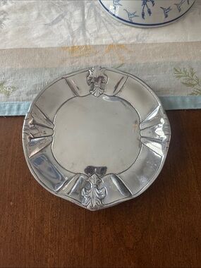 Arthur Court Silver Decorative Trinket Dish - Home Accents